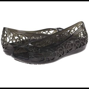 Crocs Women's Isabella Jelly Flat size 9